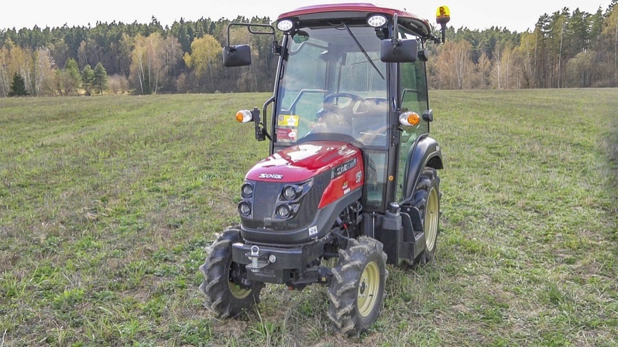 Трактор Solis-Gold | Солис-Голд 26С Mit 4x4 HST Radial agri 6,5.80-12 / 280-70 R-18 (с ПСМ)